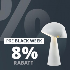 Lampenwelt Pre Black Week – bis zu 60% Rabatt & 8% Extra-Rabatt
