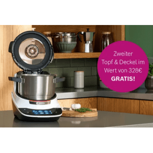 Bosch Cookit + 2. XL Topf & Deckel um 1399 € statt 1727 €