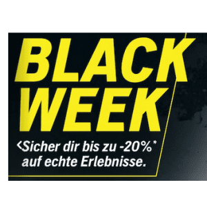 Jochen Schweizer Black Week – bis zu 20% Rabatt