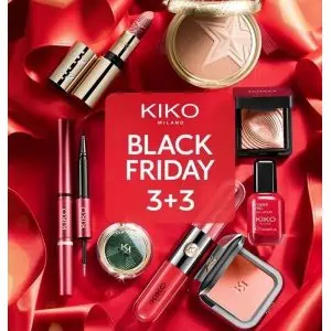 KIKO Milano Black Friday – 3 Produkte kaufen, 3 weitere Produkte kostenlos erhalten