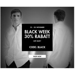 Seidensticker Black Week 2022 – 30% Rabatt auf ALLES (inkl. Sale)