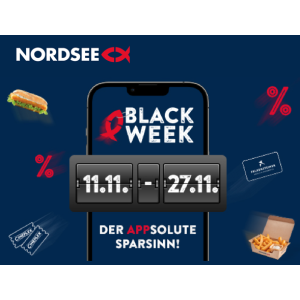 Nordsee Black Week – Angebote & Gewinnspiele bis 27.11.
