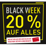 Modepark Röther Black Week – 20% auf Alles