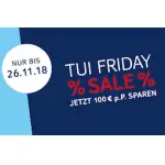 TUI Friday Sale – bis zu 600 € Extra-Rabatt auf euren Urlaub!