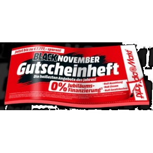 Media Markt Black November Gutscheinheft – viele Aktionsangebote